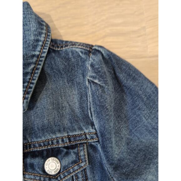 BabyGap Disney Minnie Mouse Kids Blue Jean Jacket Sz 3 - Picture 6 of 9